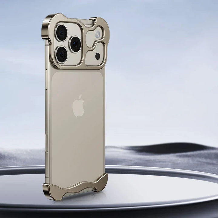 Luxurious Aluminum-Frame iPhone Case